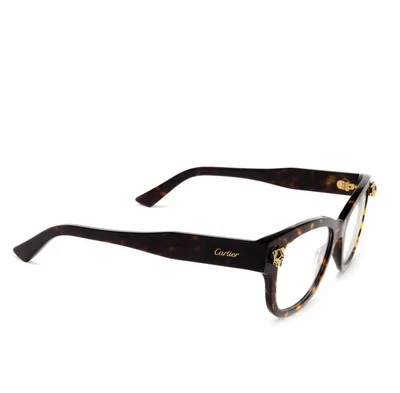 NEW Cartier CT0373o-002 Havana Havana Eyeglasses 3