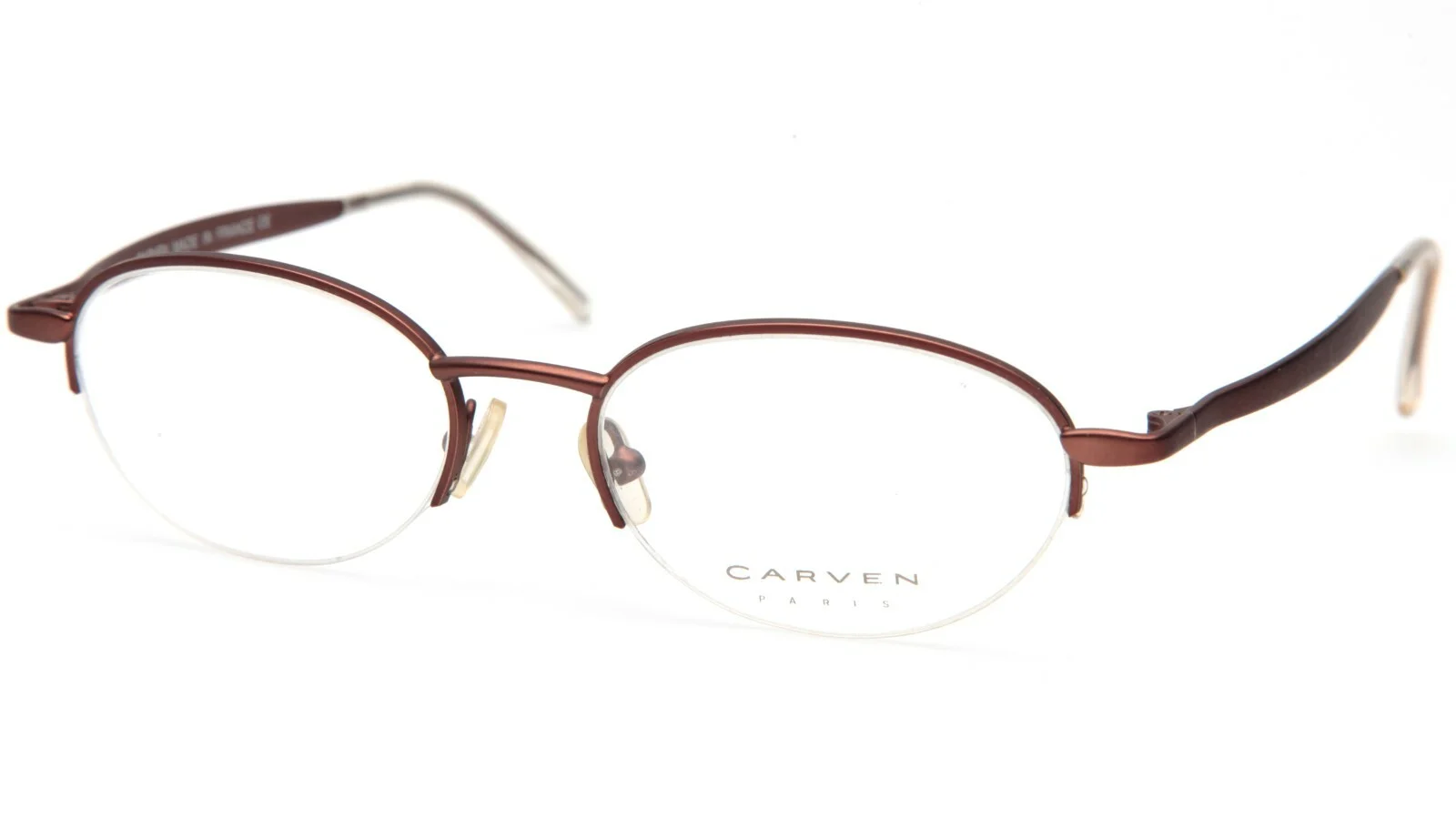 NEW CARVEN ANNA 21 BROWN EYEGLASSES GLASSES 49-18-135 B34mm
