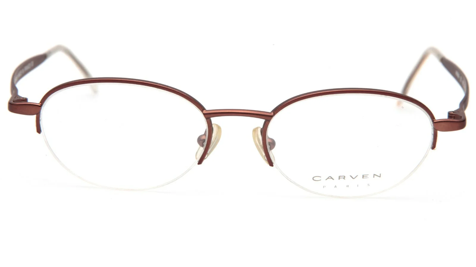 NEW CARVEN ANNA 21 BROWN EYEGLASSES GLASSES 49-18-135 B34mm 2