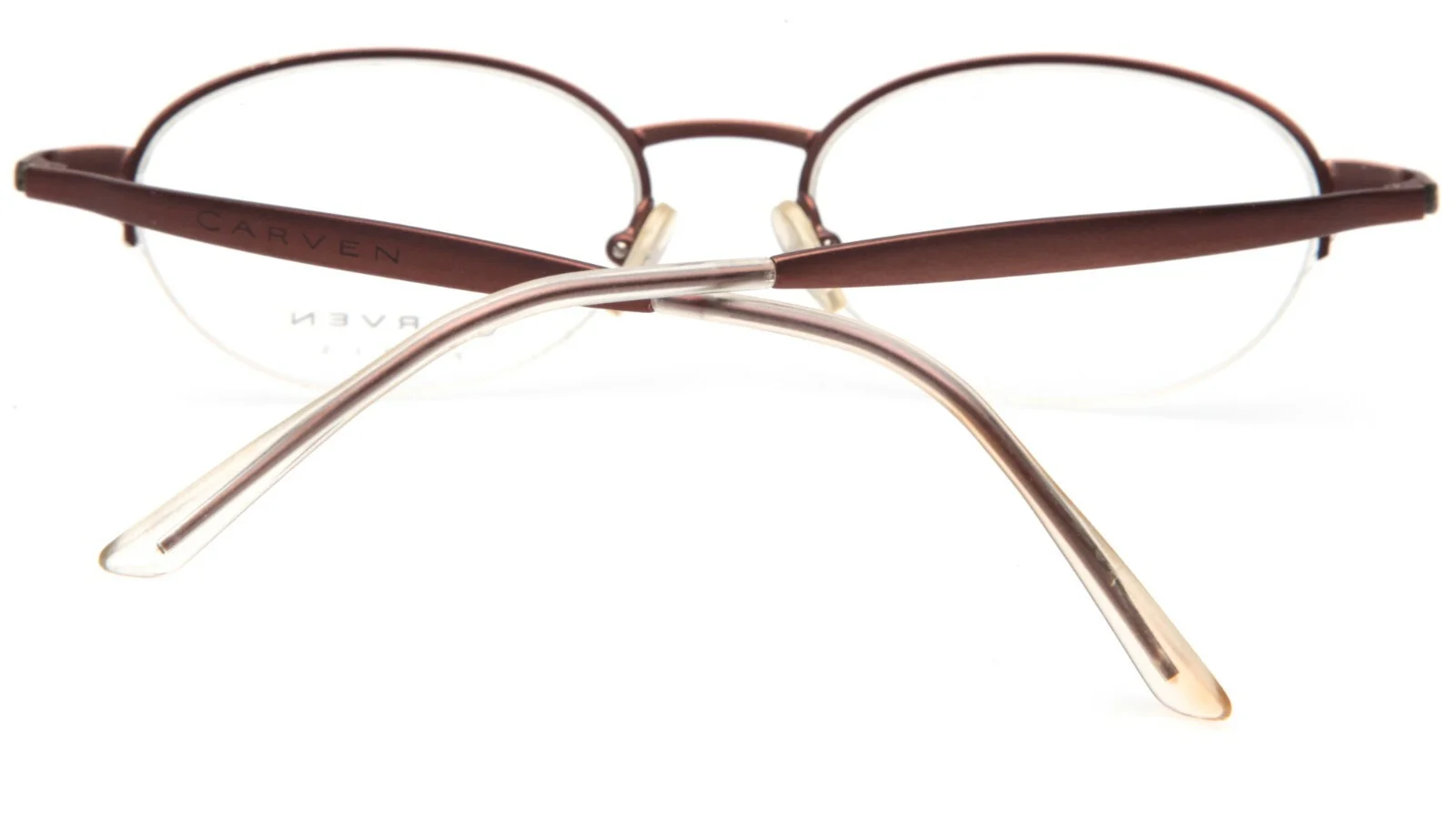 NEW CARVEN ANNA 21 BROWN EYEGLASSES GLASSES 49-18-135 B34mm 4