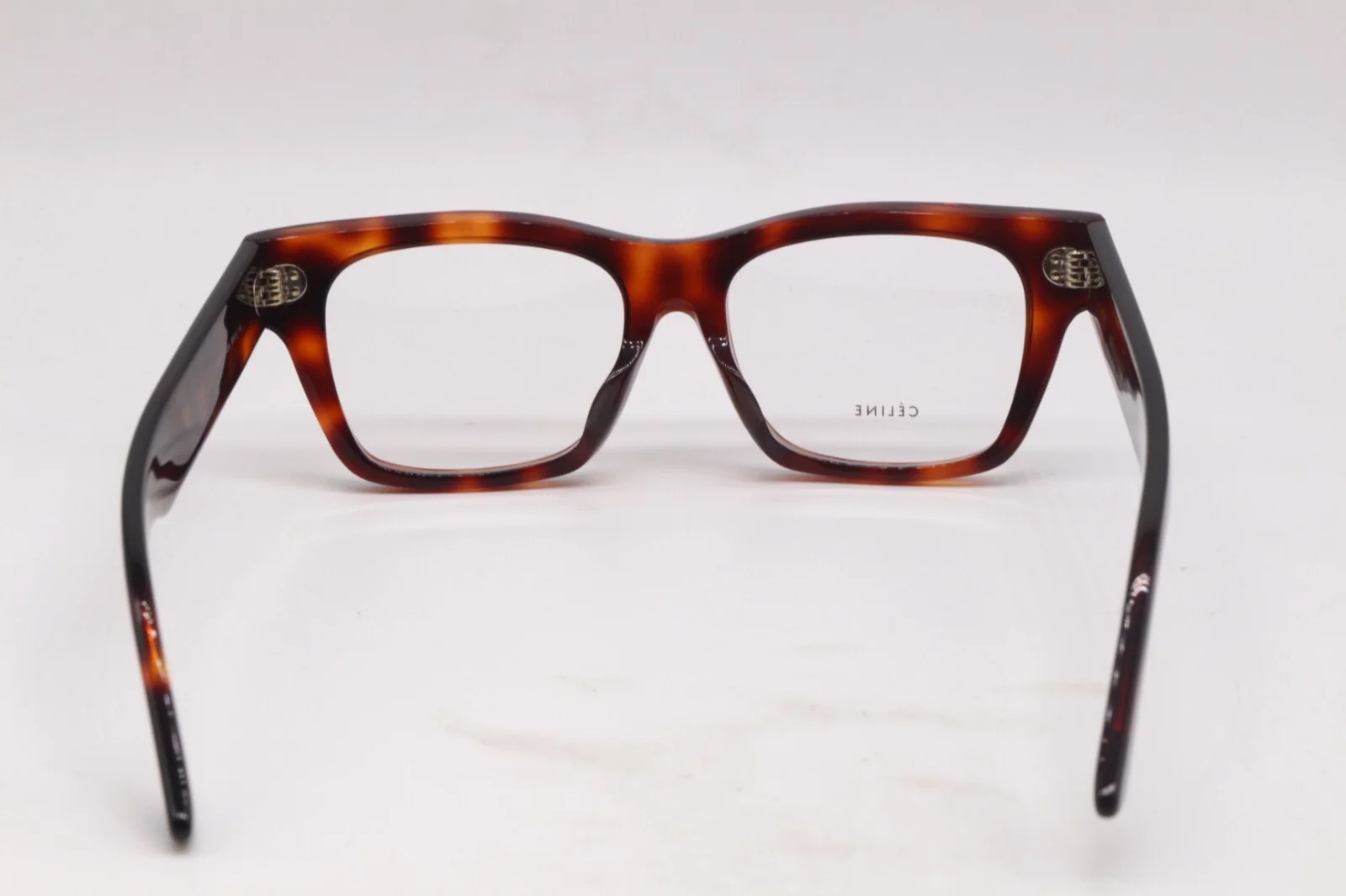 NEW CELINE CL 50011F 054 HAVANA GOLD AUTHENTIC DESIGNER FRAMES EYEGLASSES 49-15 4