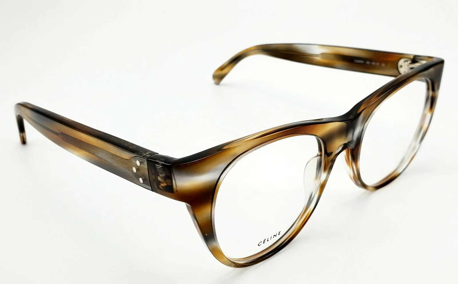 NEW CELINE CL 50019I 055 BROWN HAVANA AUTHENTIC EYEGLASSES CL50019I 49-19 145 1