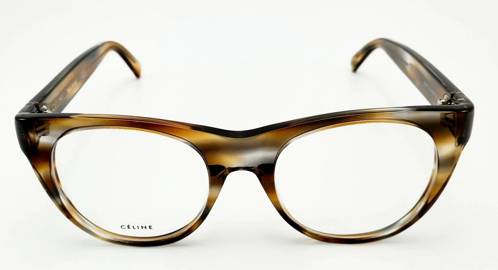 NEW CELINE CL 50019I 055 BROWN HAVANA AUTHENTIC EYEGLASSES CL50019I 49-19 145 2