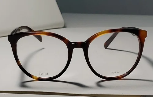 New Celine Round Classic Tortoise Eyeglasses CL 41348