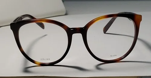 New Celine Round Classic Tortoise Eyeglasses CL 41348 2