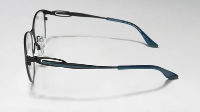 NEW CHARMANT 10614 GLASSES FULL-RIM BLACK WOMENS BK 51-16-135 TITANIUM CAT EYE 4