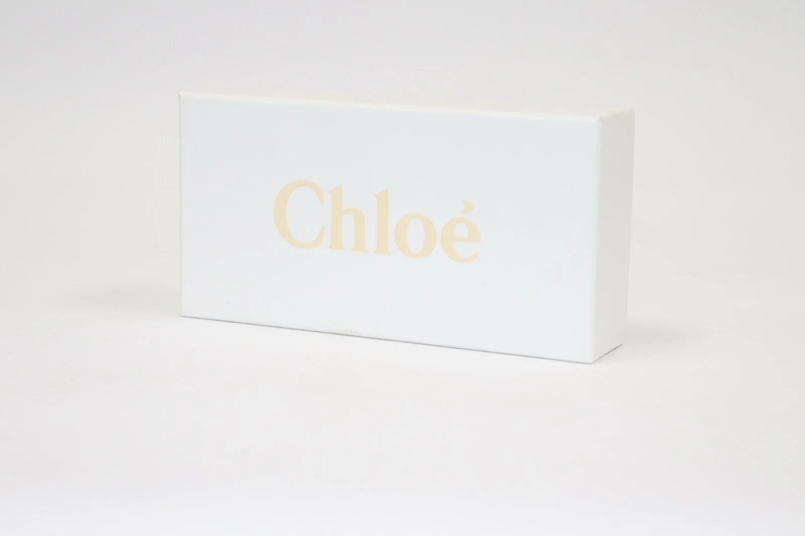 New Chloe Beige Suede Leather Sunglasses Clamshell Hard Case with Cloth 2