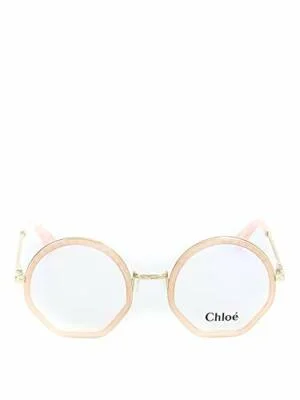 NEW CHLOE CE 2143 601 Rose & Gold Eyeglasses 50mm with Case 3