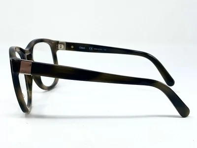 New CHLOE CE2712 Brown Tortoise Round Italian Womens Eyeglasses Frame 53-19-140 3