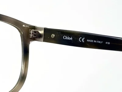 New CHLOE CE2712 Brown Tortoise Round Italian Womens Eyeglasses Frame 53-19-140 4