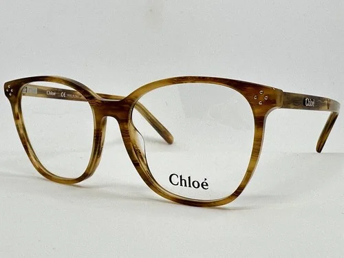 NEW Chloe CE2713 282 Striped Brown 54.16.140 Women’s Eyeglasses Frames 2