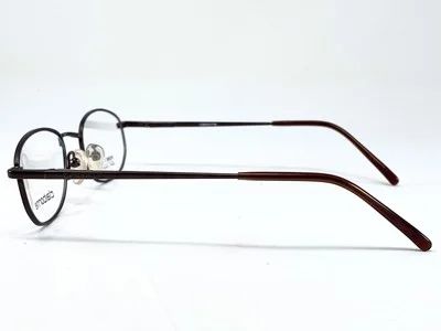 New CLAIBORNE C-605 Brown Titanium Japanese Womens Eyeglasses Frame 48-20-135 3