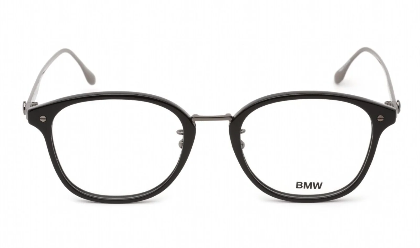 New Classic BMW Eyeglasses BW5013 001 53-21 145 Black Gunmetal Chrome Frames 2