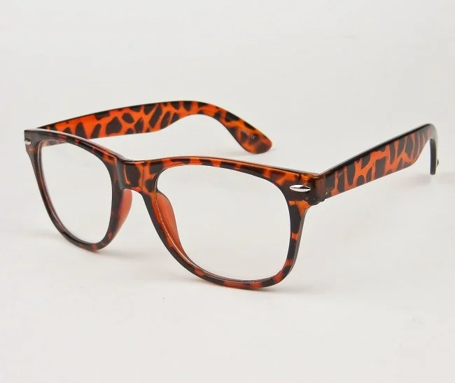 NEW Classic Thin Square Rectangular Big Fashion Nerd Geek Eyeglasses Frames 8068 2