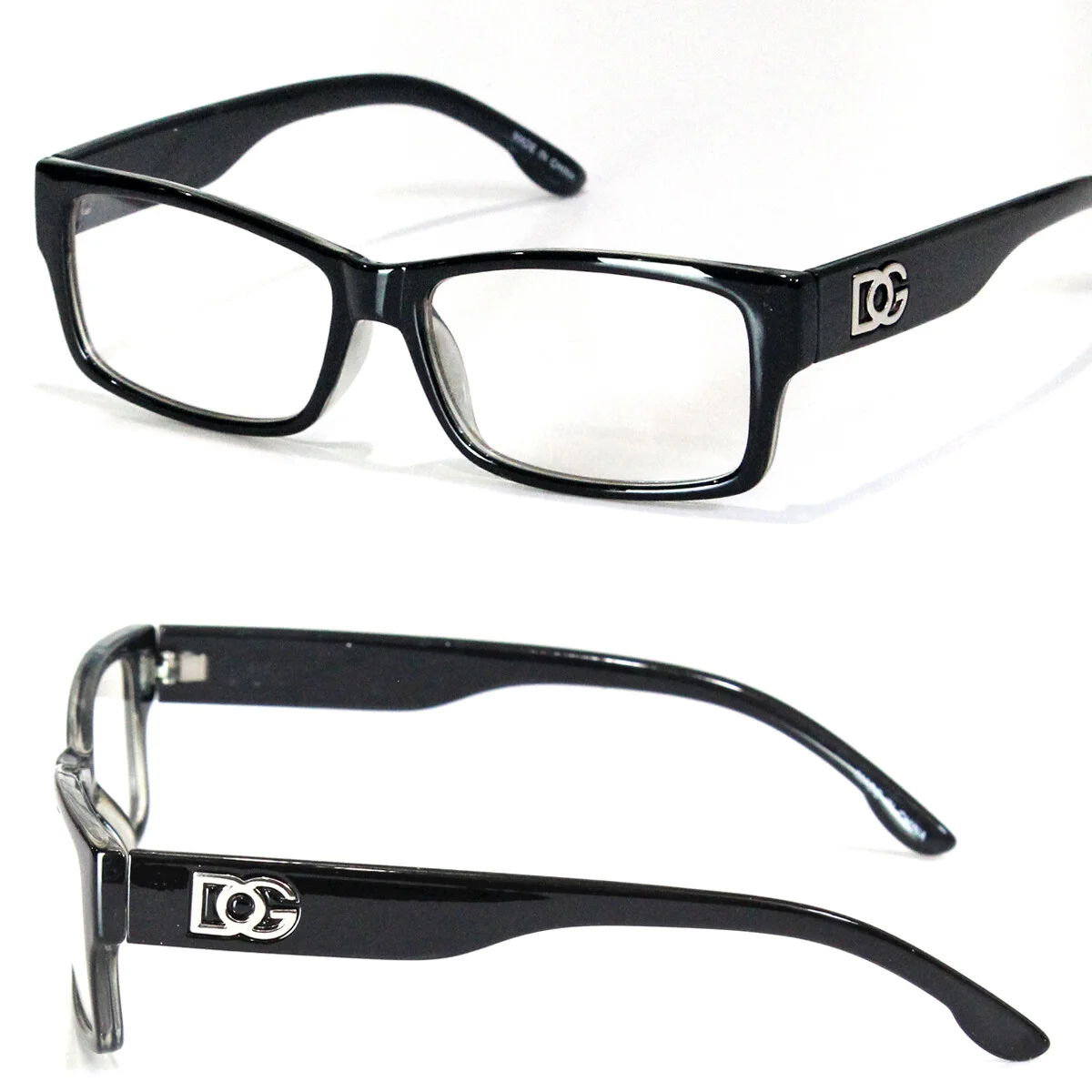 New Clear Lens Eye Glasses Fashion Designer Frame Square Mens Womens Optical RX 4