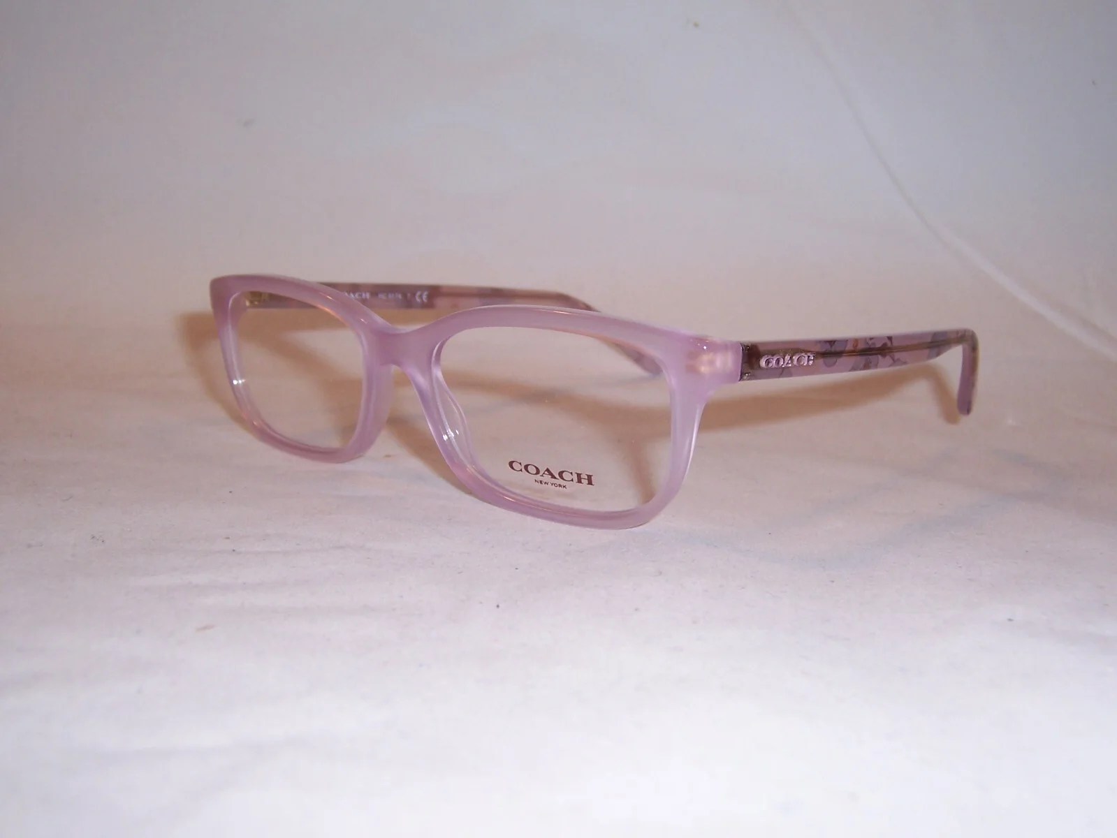 NEW COACH EYEGLASSES HC 6174 5696 MILKY PURPLE 52mm AUTHENTIC RX 6174 3