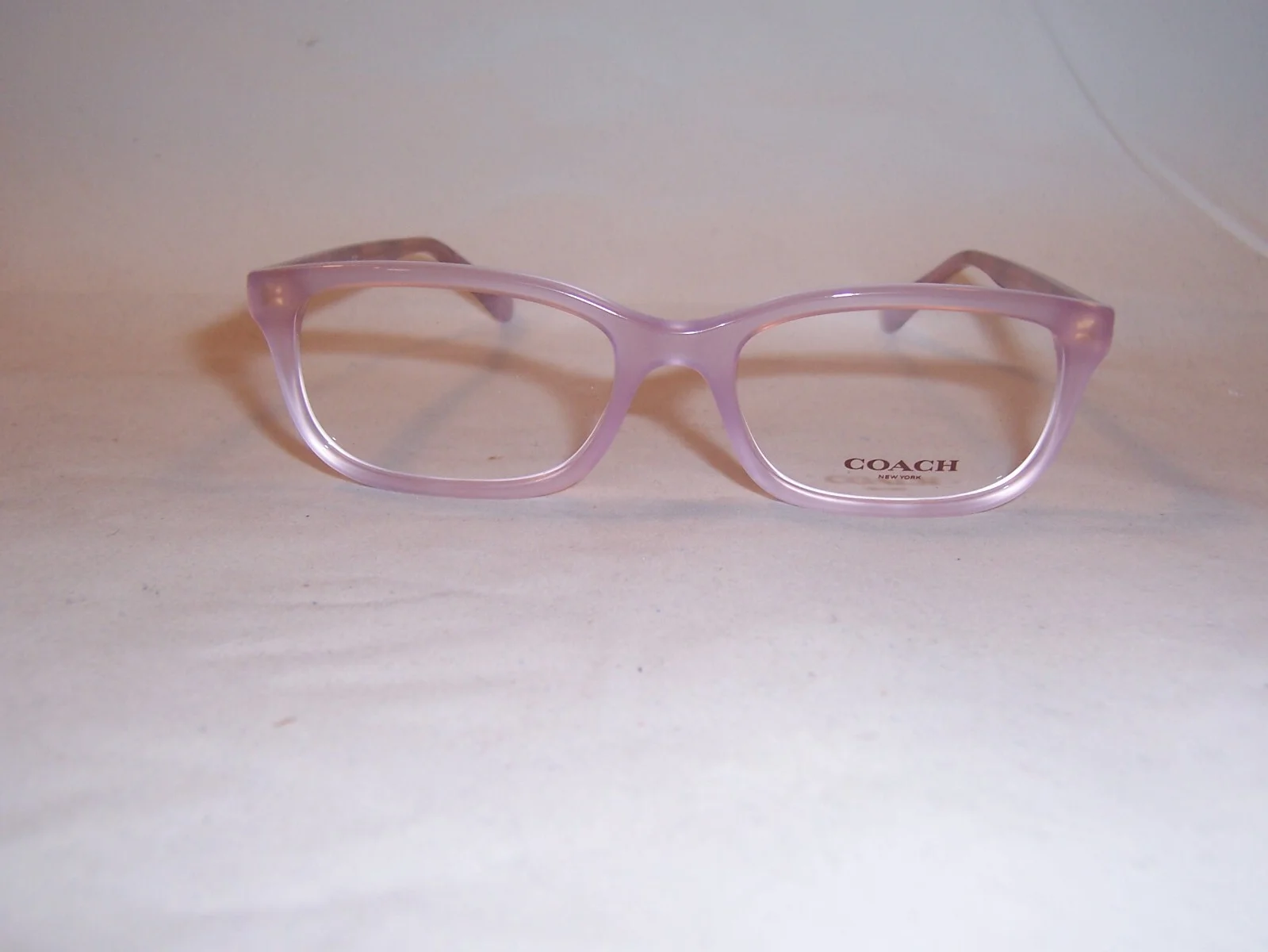 NEW COACH EYEGLASSES HC 6174 5696 MILKY PURPLE 52mm AUTHENTIC RX 6174 4