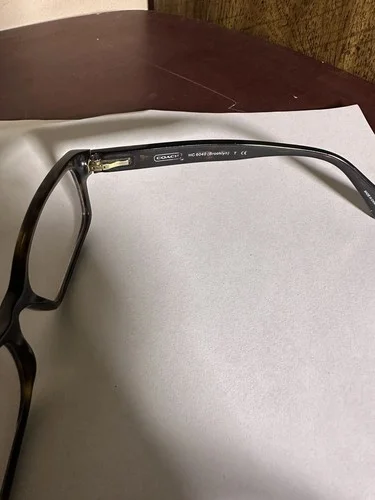 NEW COACH HC 6040 Brooklyn 5001 Dark Tortoise EYEGLASSES GLASSES 52-16-135 B32mm 2