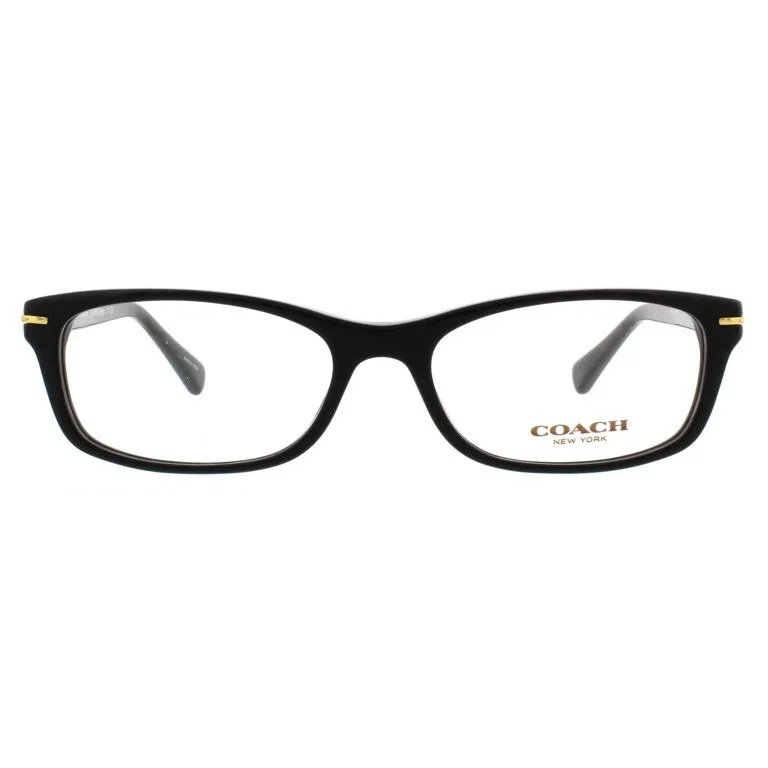 NEW Coach HC 6054 5002 Elise Womens Black Designer Eyeglasses Frames 50mm 2