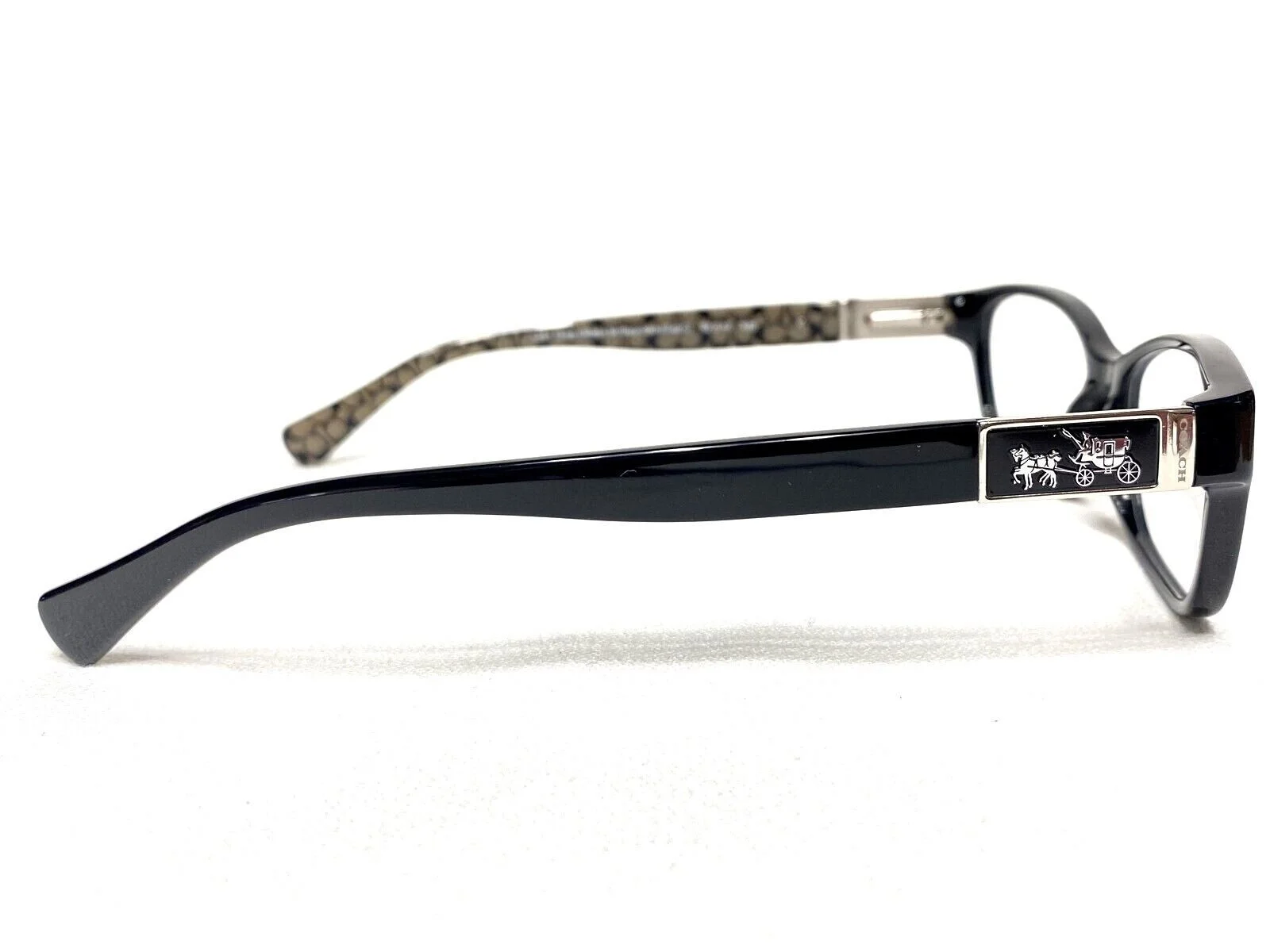 NEW Coach HC 6061 5261 Emma Womens Black Cat Eye Designer Eyeglasses Frames 52mm 3