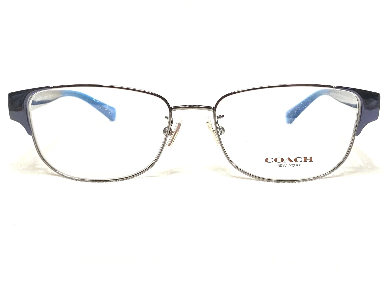 NEW Coach HC5079 9259 Womens Navy Dark Silver Modern Eyeglasses Frames 53/16~135