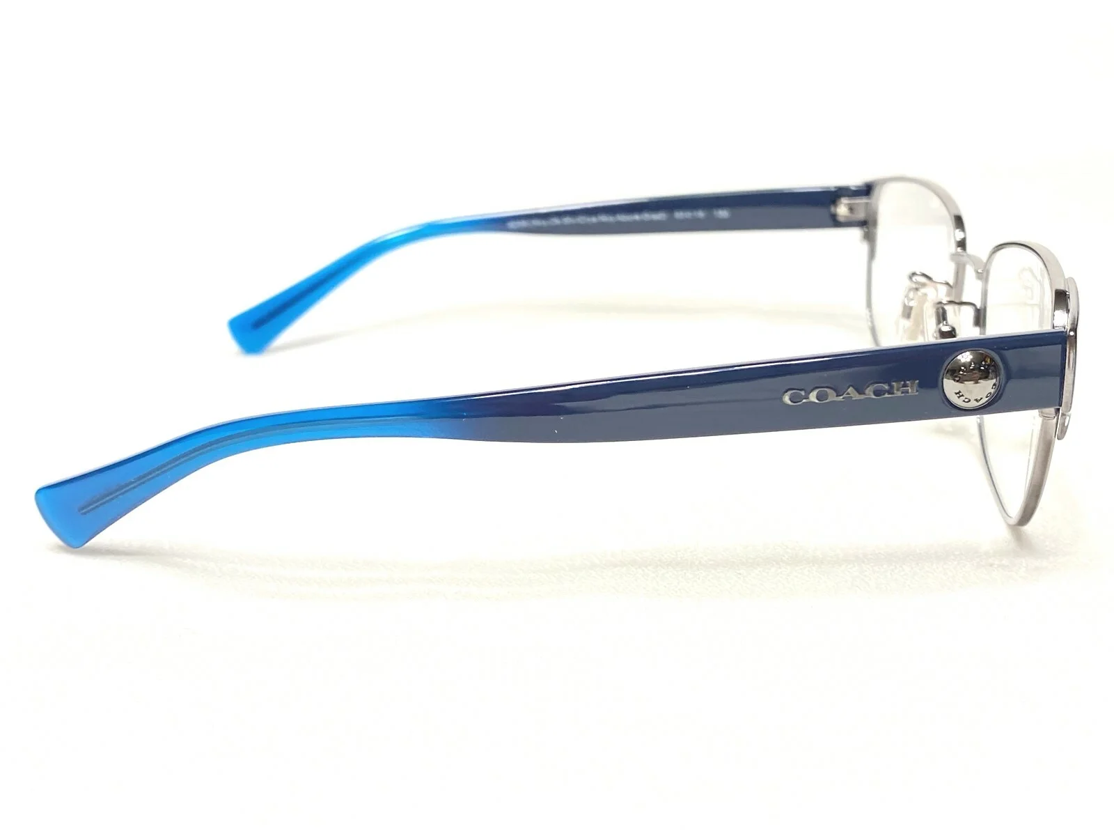 NEW Coach HC5079 9259 Womens Navy Dark Silver Modern Eyeglasses Frames 53/16~135 3
