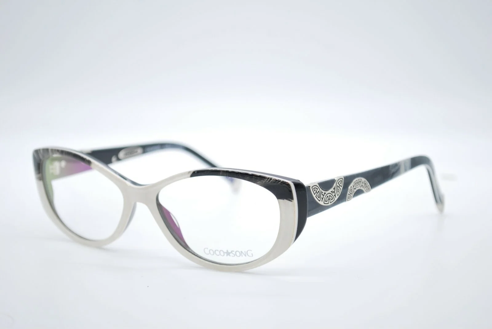 NEW COCO SONG CV 079 HEART PLACE COL. 3 AUTHENTIC EYEGLASSES FRAMES RX 53-15 2