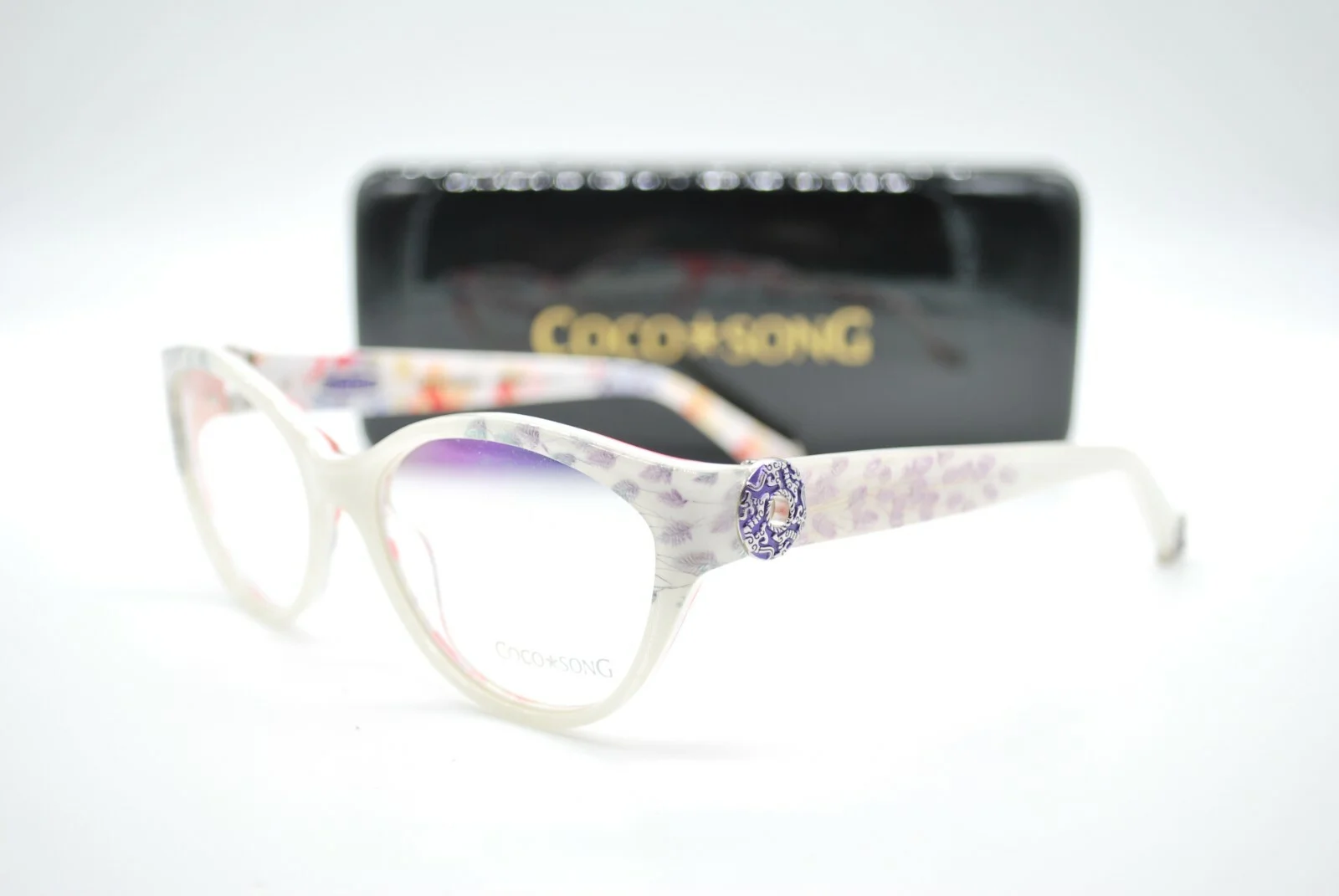 NEW COCO SONG CV 084 YOUNG LOVE COL. 3 AUTHENTIC EYEGLASSES FRAMES RX 53-16