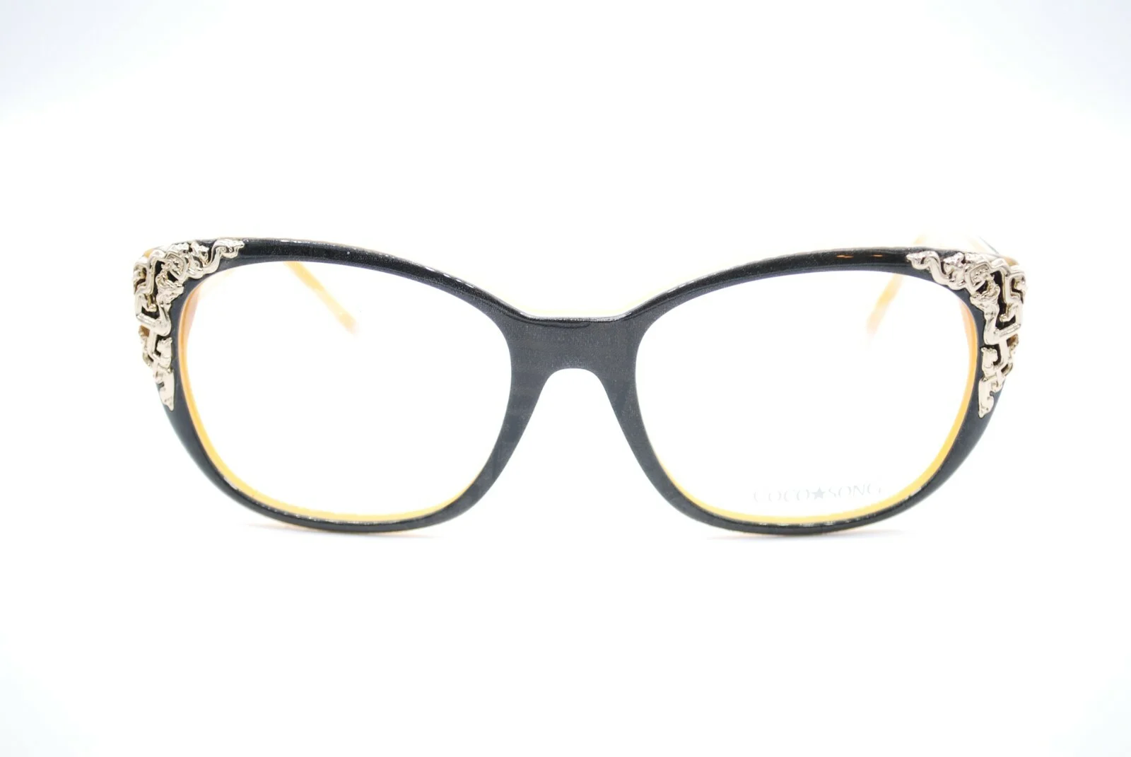NEW COCO SONG CV 095 LUCKY DRAGON COL. 1 AUTHENTIC EYEGLASSES FRAMES RX 53-18 3