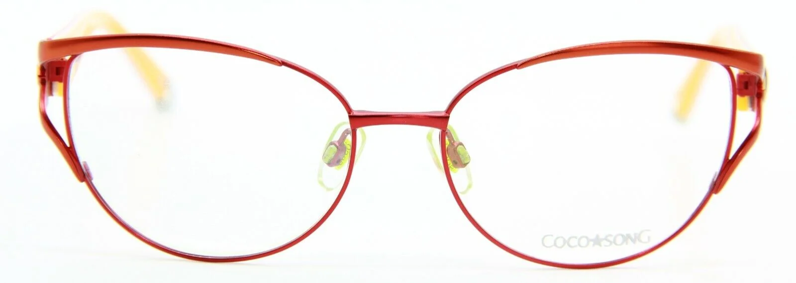 NEW COCO SONG CV 098 COL. 3 PURPLE RED AUTHENTIC FRAMES EYEGLASSES CV098 53-16 3