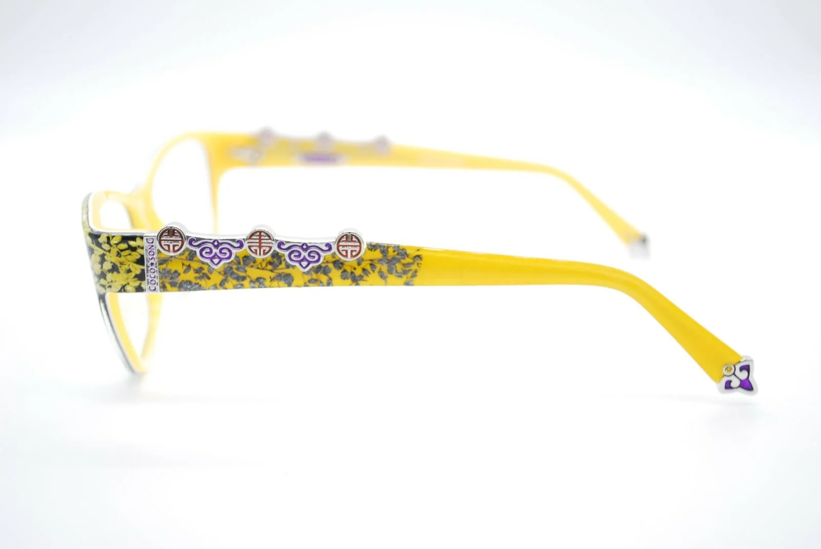 NEW COCO SONG CV 103 FUNKY BLUE COL. 2 AUTHENTIC EYEGLASSES FRAMES RX 53-16 4
