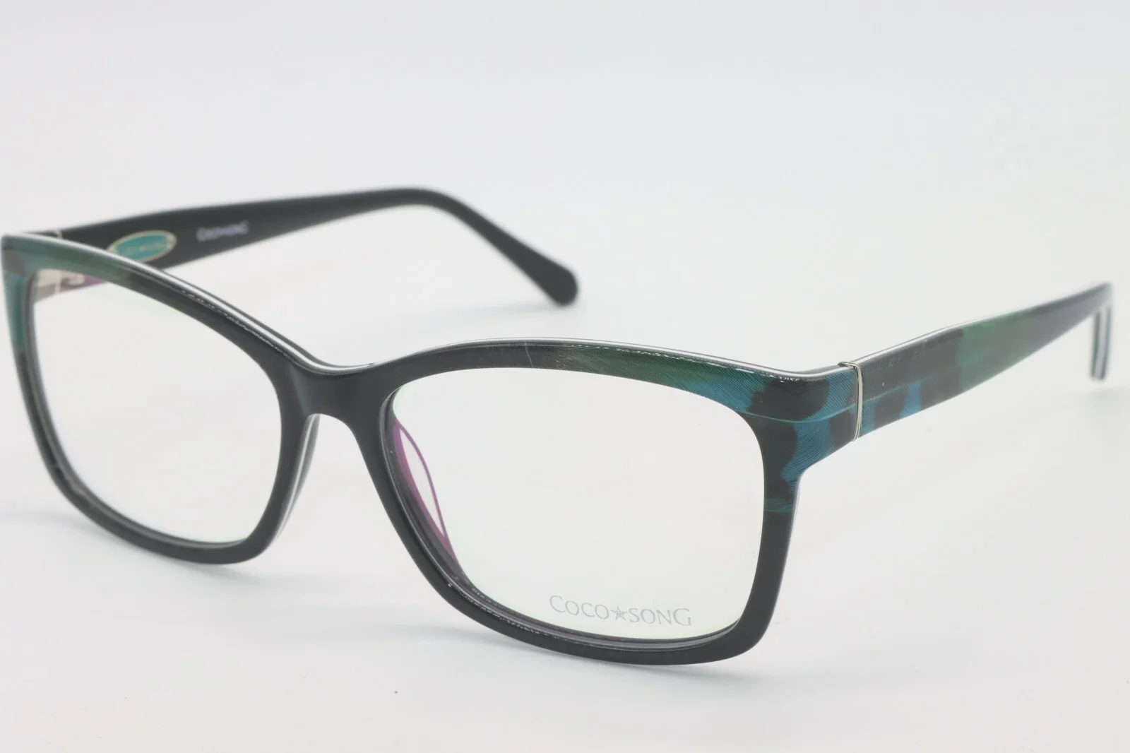 NEW COCO SONG CV 145 THIS LOVE COL. 1 BLUE AUTHENTIC FRAMES EYEGLASSES 56-16 4