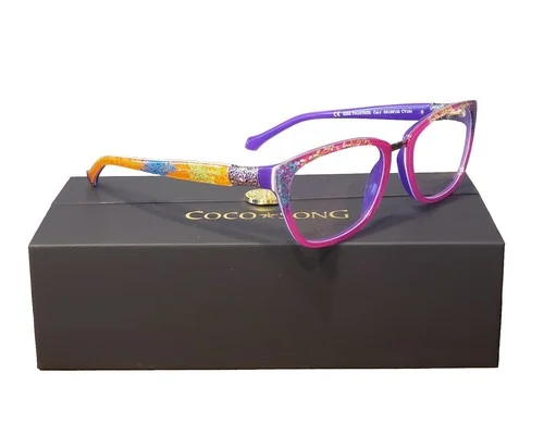 NEW COCO SONG EYEGLASSES CV 145 THIS LOVE COL. 3 AUTHENTIC FRAMES 56 MM