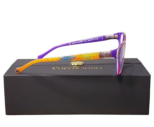 NEW COCO SONG EYEGLASSES CV 145 THIS LOVE COL. 3 AUTHENTIC FRAMES 56 MM 4