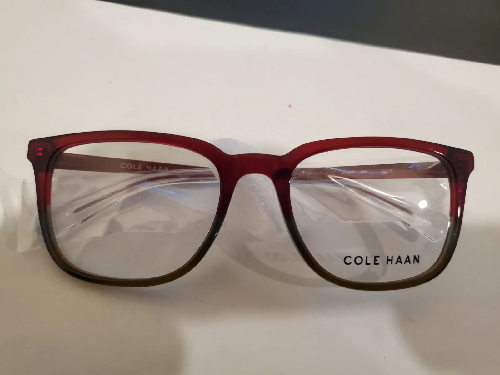 NEW Cole Haan CH 4027 610 RED GRADIENT Eyeglasses 54mm/19/140MM SPRING HING 4