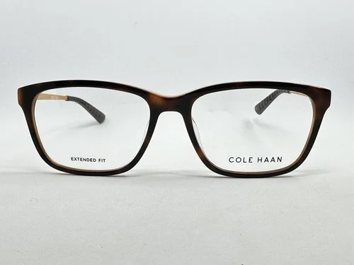 NEW Cole Haan CH4039 215 Tortoise 56.17.145 Unisex Eyeglasses Frames GRAND.ØS