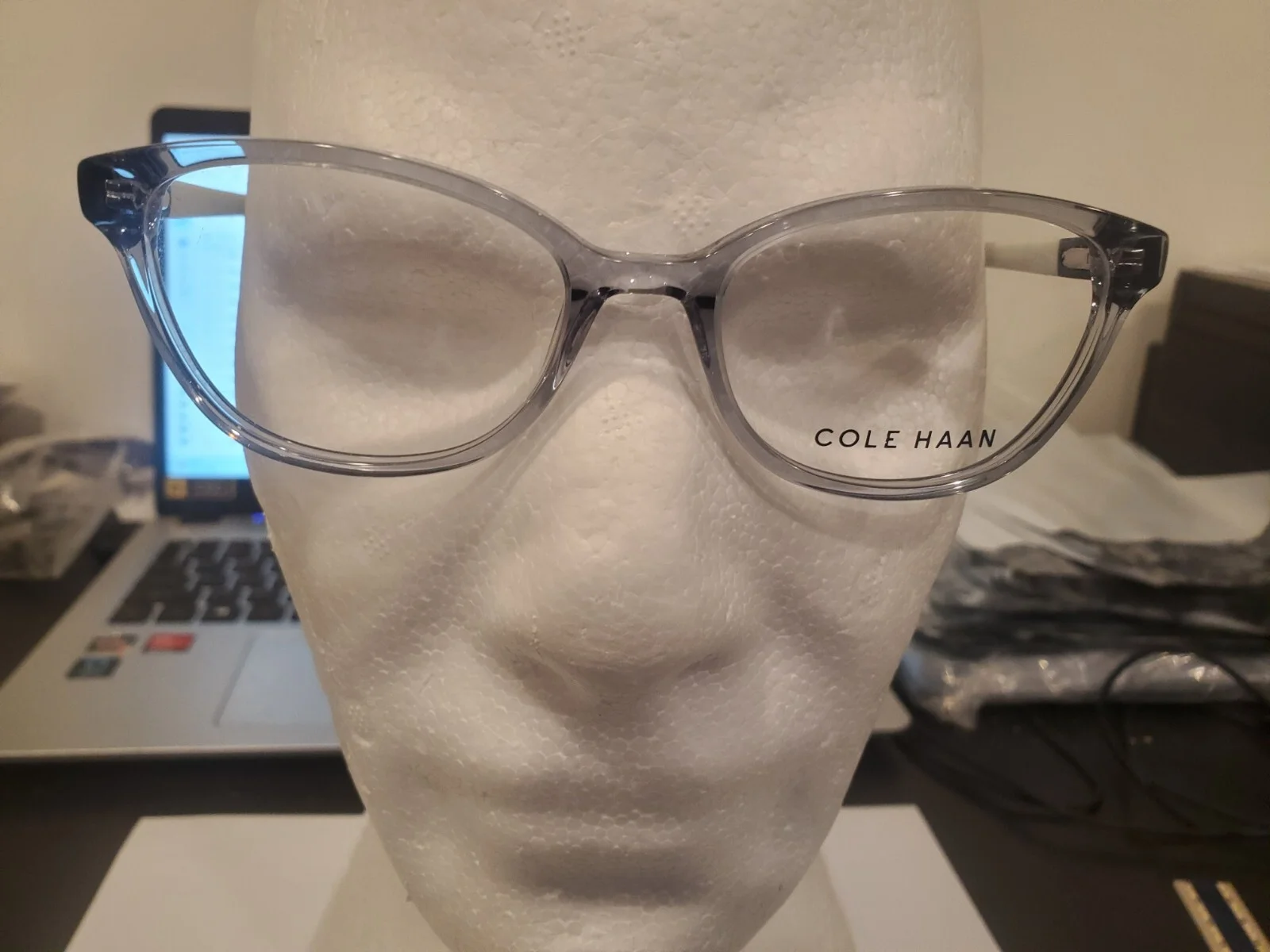 NEW COLE HAAN CH5018 400 Crystal Blue 51.17.135 B32MM Women’s Eyeglasses PERFECT 2