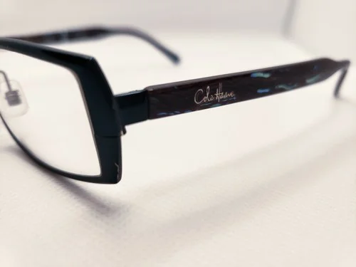 NEW Cole Haan Eyeglasses Frames CH957 Metal Blue Purple 51 [] 17 135 3