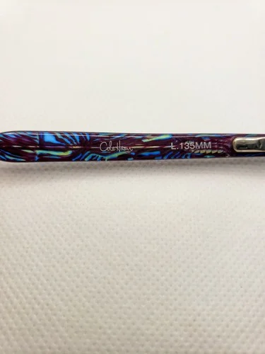 NEW Cole Haan Eyeglasses Frames CH957 Metal Blue Purple 51 [] 17 135 4