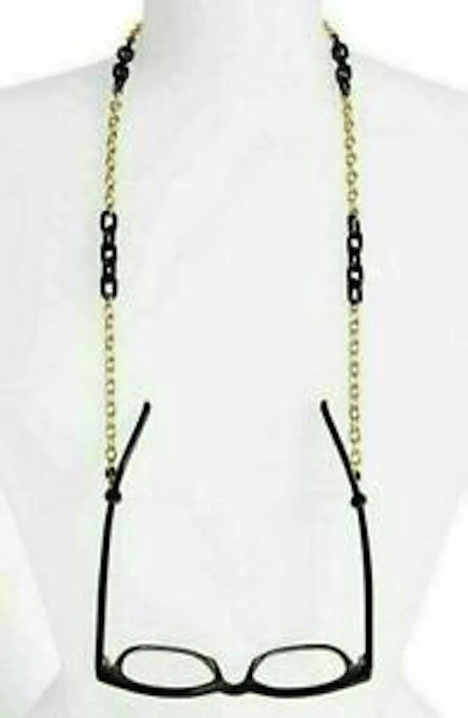 New Corinne McCormack Jones New York Eyeglass Chain clamshell case luggage tags 4