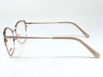 New COSMOPOLITAN Sawyer Blush/ Gold Womens Eyeglasses Frame 53-17-140 3