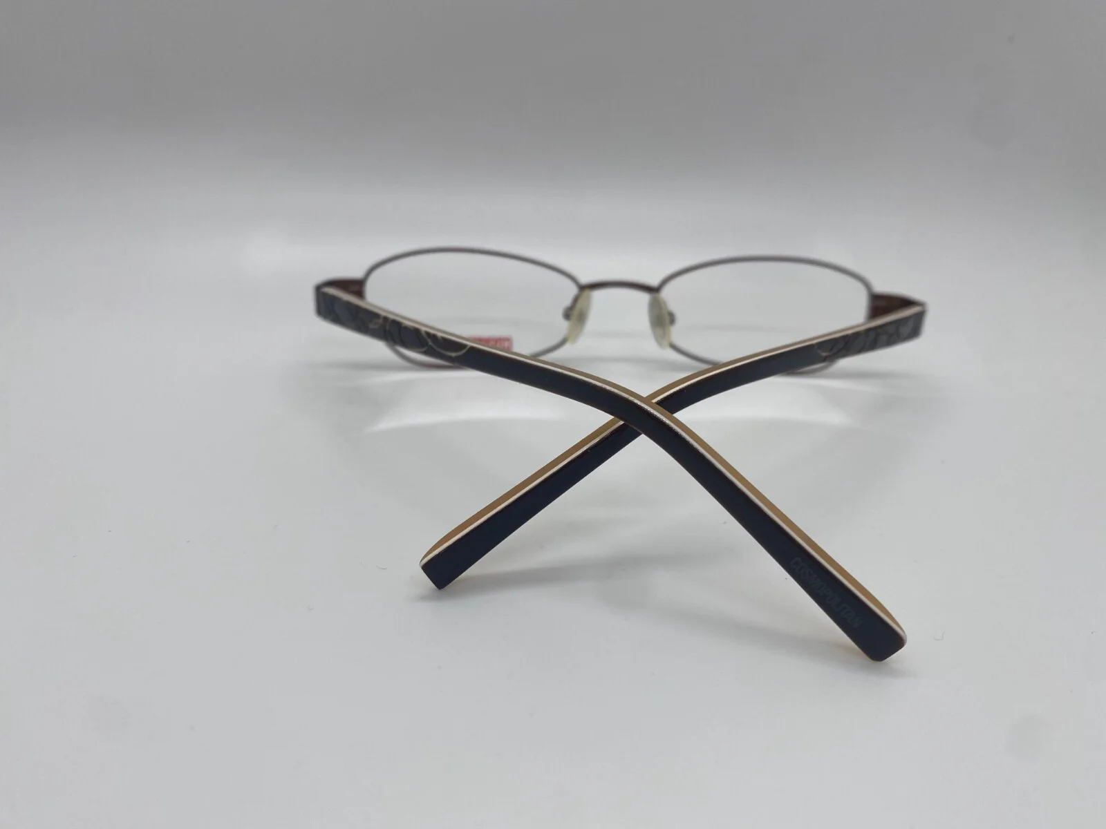 NEW COSMOPOLITAN SWANKY CHOCOLATE AUTHENTIC FRAMES OPTICAL EYEGLASSES 49-17-135 4