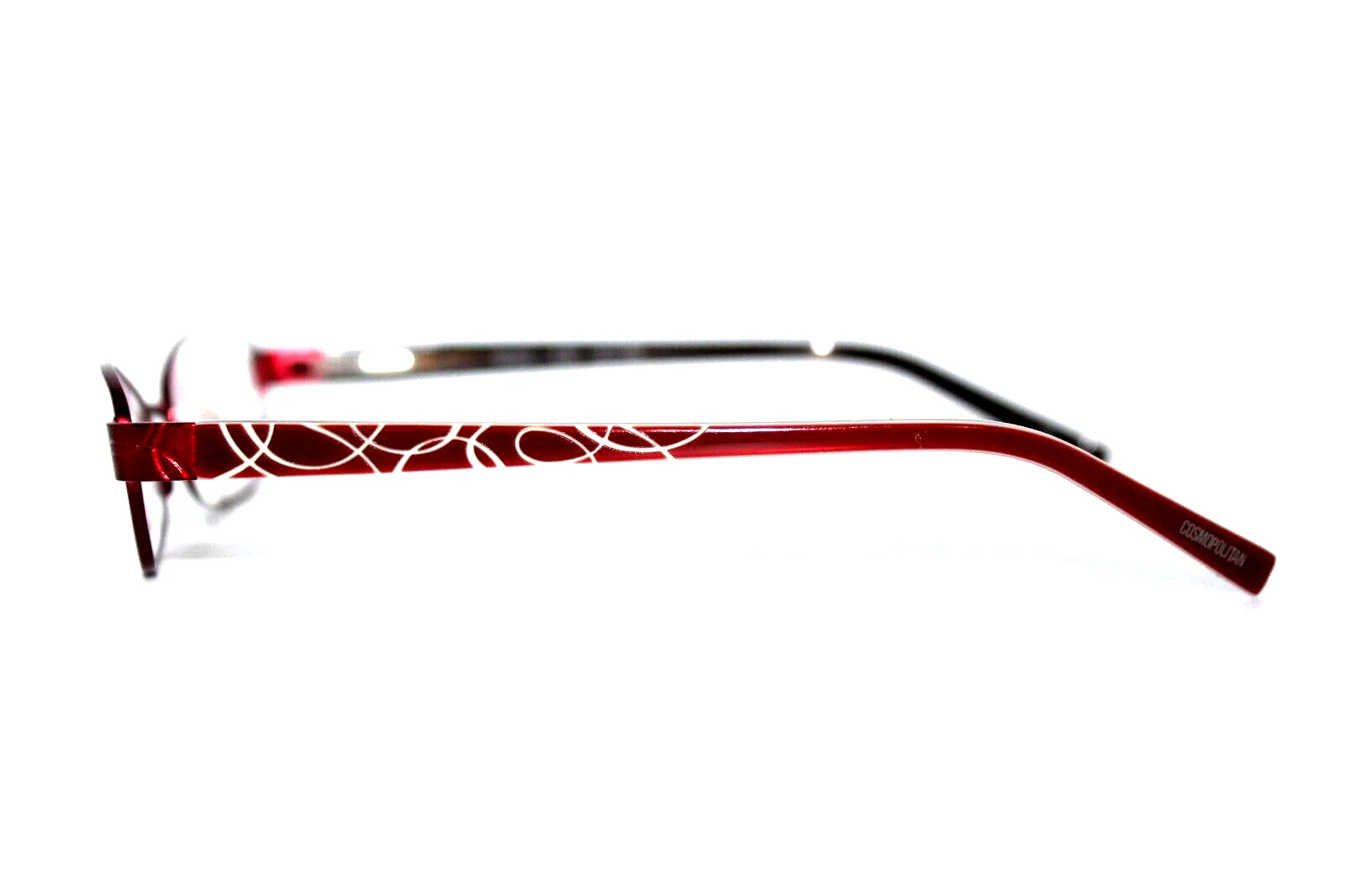 NEW COSMOPOLITAN SWANKY RUBY RED AUTHENTIC EYEGLASSES FRAMES 49-17-135MM 4