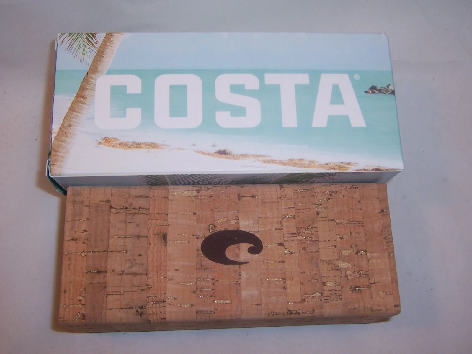 NEW COSTA DEL MAR EYEGLASSES 06A8016 CRYSTAL BLUE 8016-02 55mm RX AUTHENTIC 8016 2