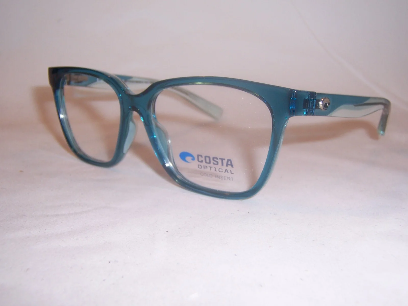 NEW COSTA DEL MAR EYEGLASSES 06A8016 CRYSTAL BLUE 8016-02 55mm RX AUTHENTIC 8016 3