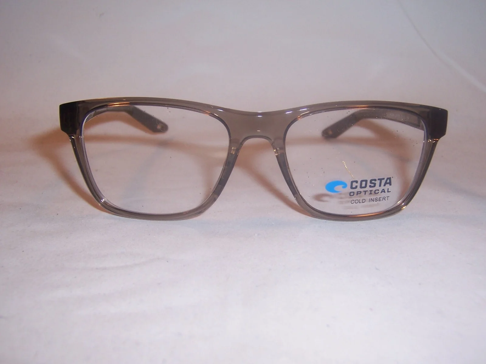 NEW COSTA DEL MAR EYEGLASSES 06A8024 TAUPE CRYSTAL 8024-02 52mm RX AUTHENTIC 4
