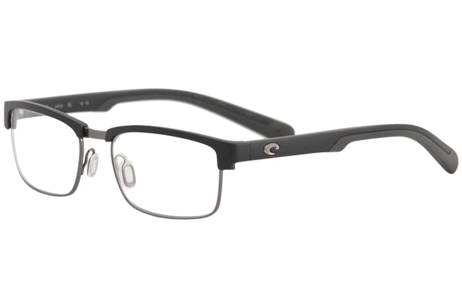 NEW!! Costa Del Mar PCR 100 11 Titanium Black Gray Eyeglasses 54-18 140 PAC RISE