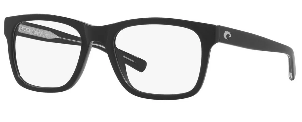 New Costa Del Mar Tybee Eyeglasses 06A2003V Matte Black Optical Frame 55-20-140