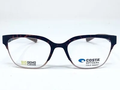 New COSTA OCR230 Brown Tortoise/Beige Japanese Womens Eyeglasses Frame 51-18-130