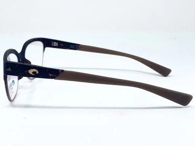 New COSTA OCR230 Brown Tortoise/Beige Japanese Womens Eyeglasses Frame 51-18-130 3